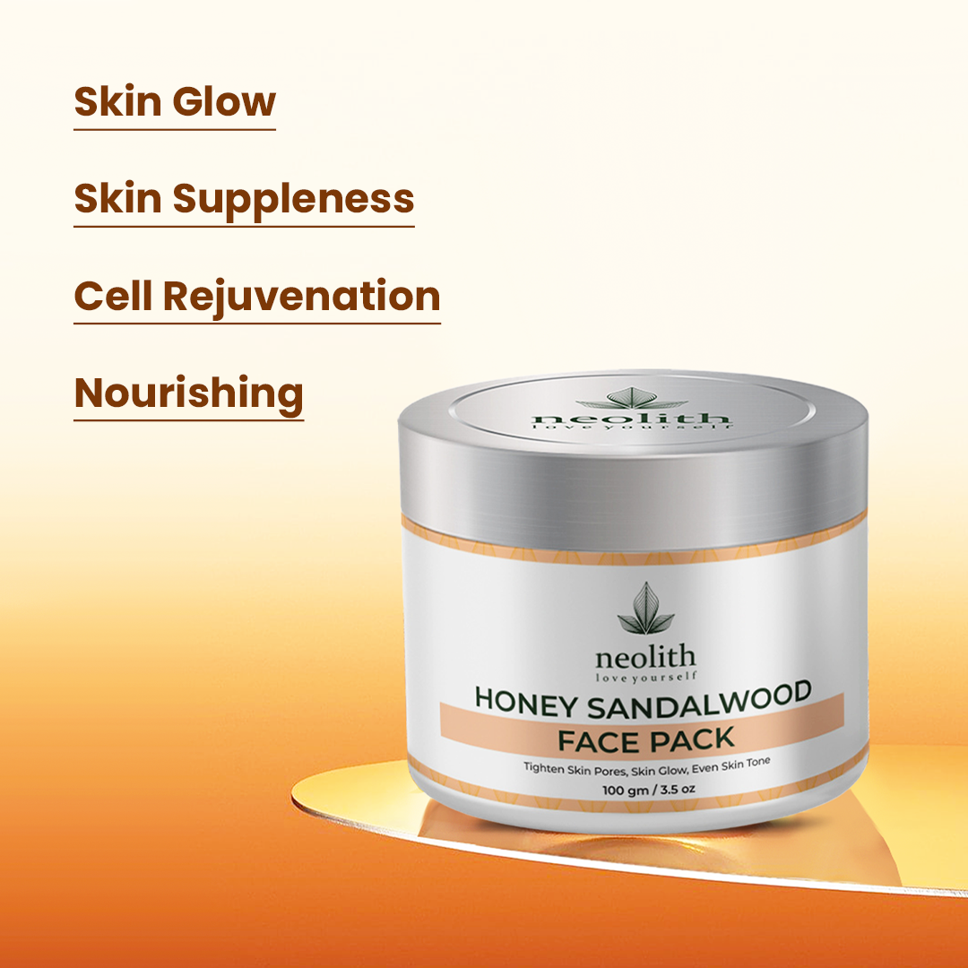 Honey Sandalwood Face Pack - 100gm