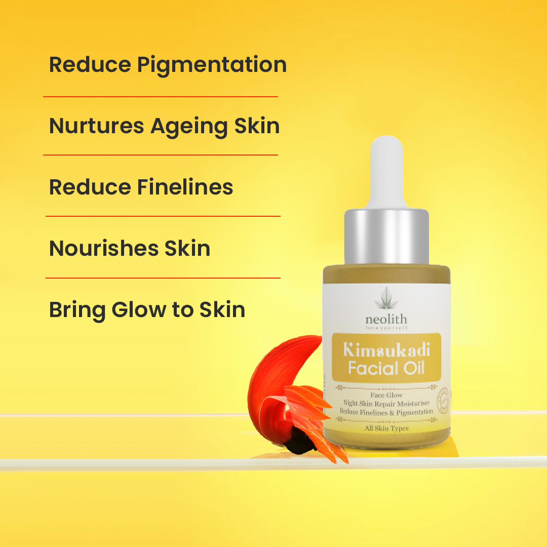 Kimsukadi Face Oil & Jasmine Rice Water Face Wash Brightening & Glow Skincare Combo