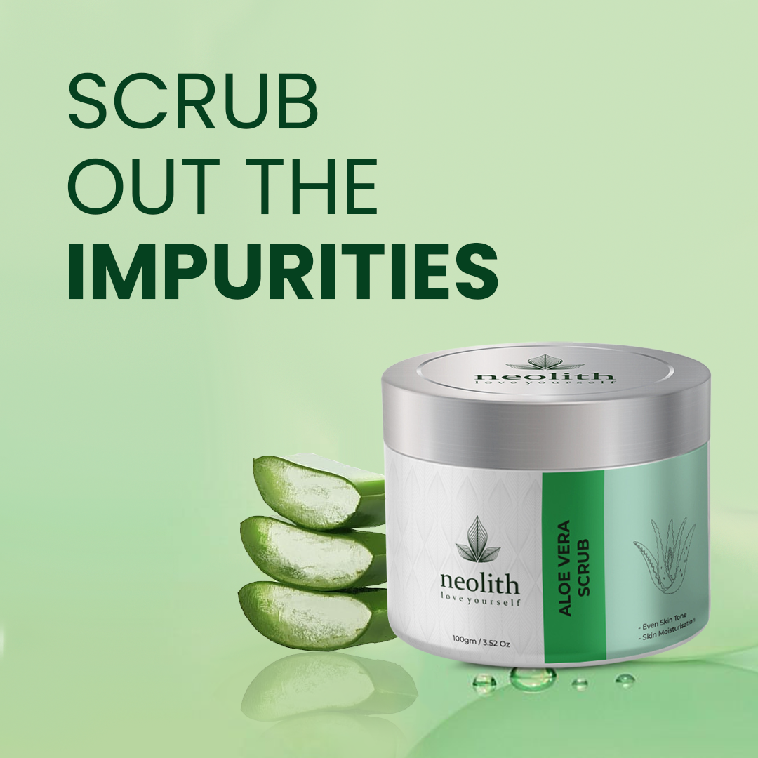 Aloe vera Face Scrub - 100gm