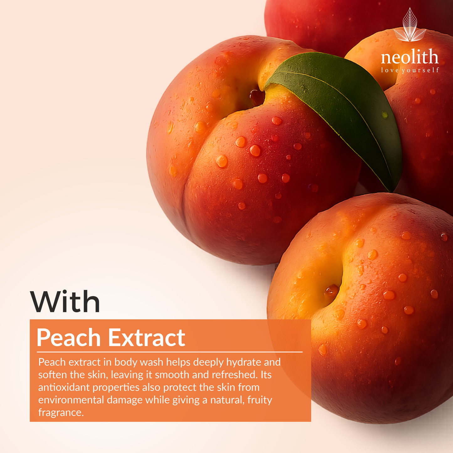 Lush Peach Body Wash 120ml