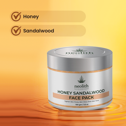 Honey Sandalwood Face Pack - 100gm