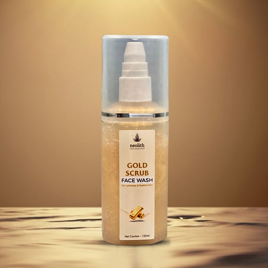 Gold Scrub Face Wash - 120ml