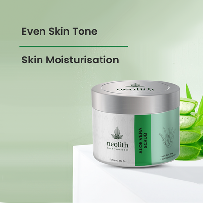 Aloe vera Face Scrub - 100gm