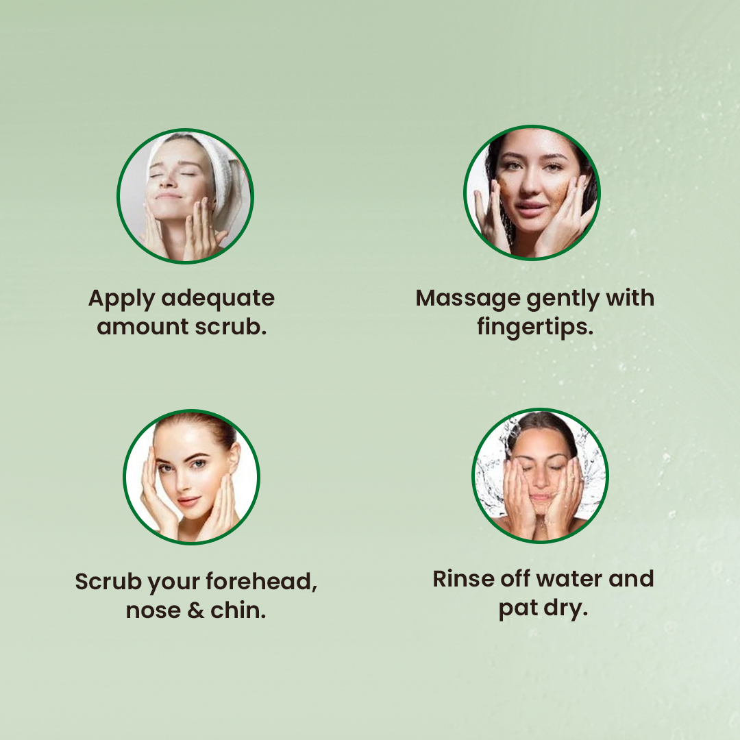 Aloe vera Face Scrub - 100gm