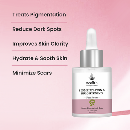 Pigmentation Serum & Jasmine Rice Water Face Wash Skin Brightening Combo