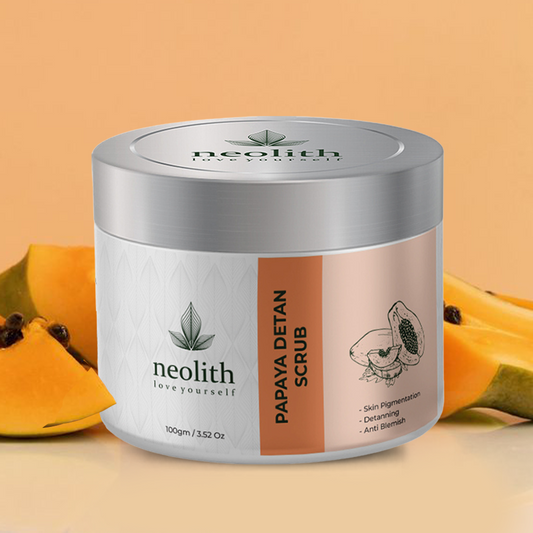 Papaya De-Tan Face Scrub - 100gm