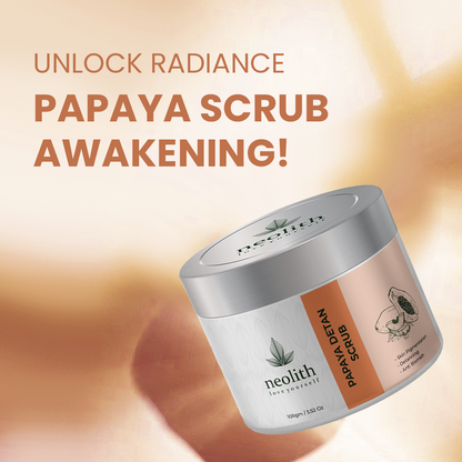 Papaya De-Tan Face Scrub - 100gm