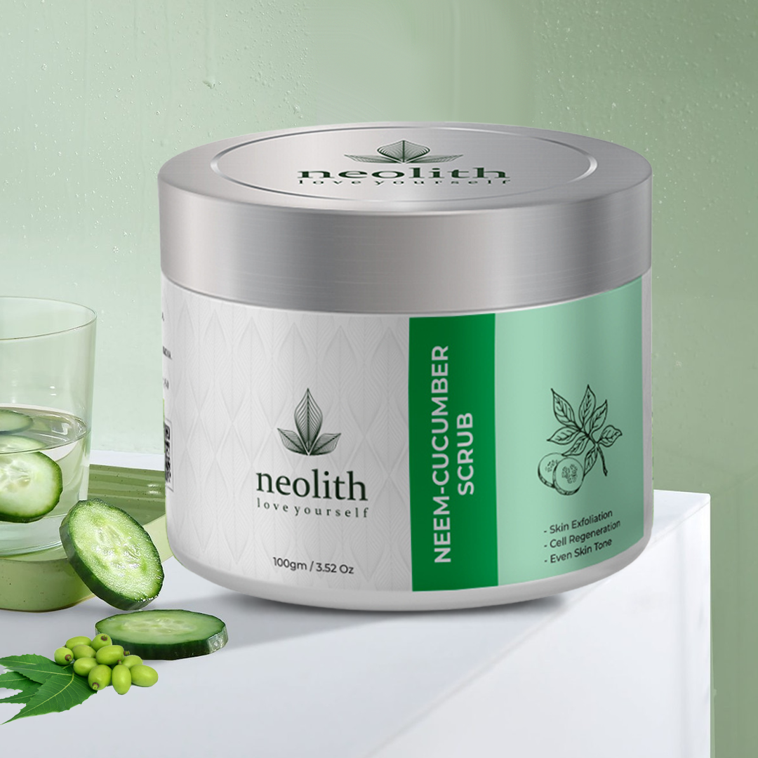Neem Cucumber Scrub - 100gm