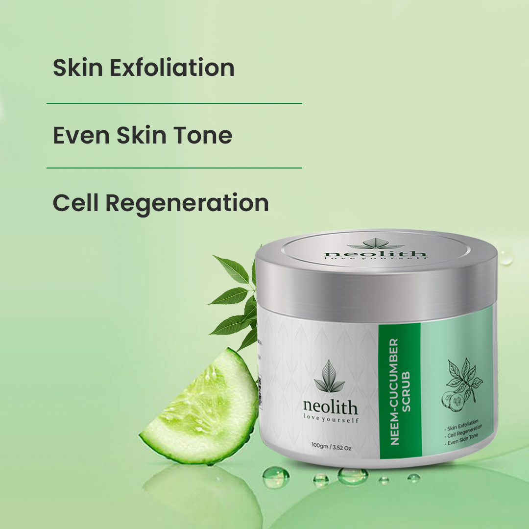 Neem Cucumber Scrub - 100gm