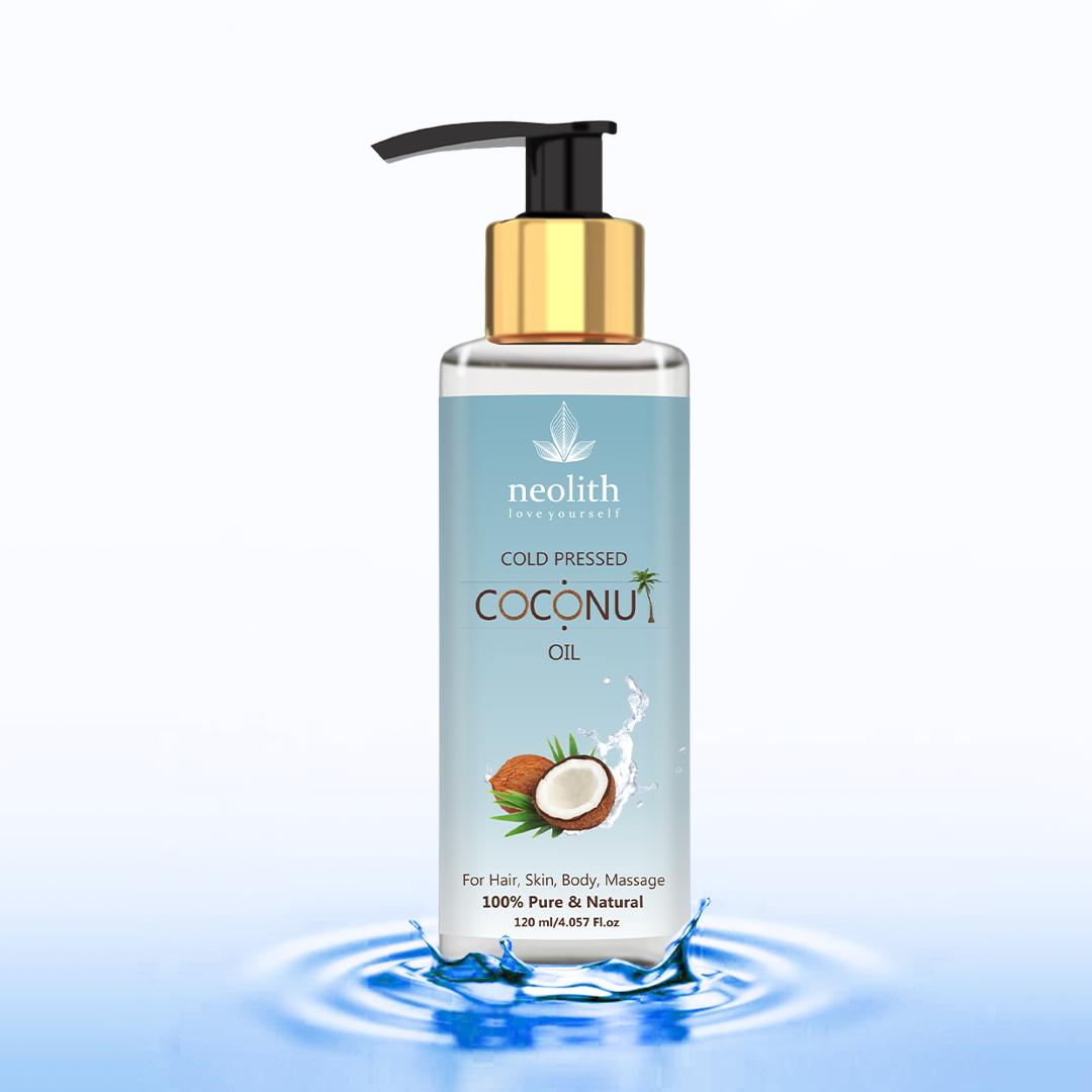 100% Pure Cold Pressed Coconut Oil - 120ml