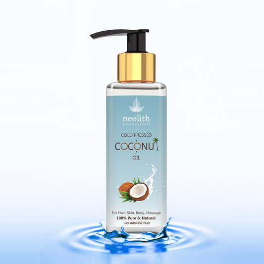 100% Pure Cold Pressed Coconut Oil - 120ml