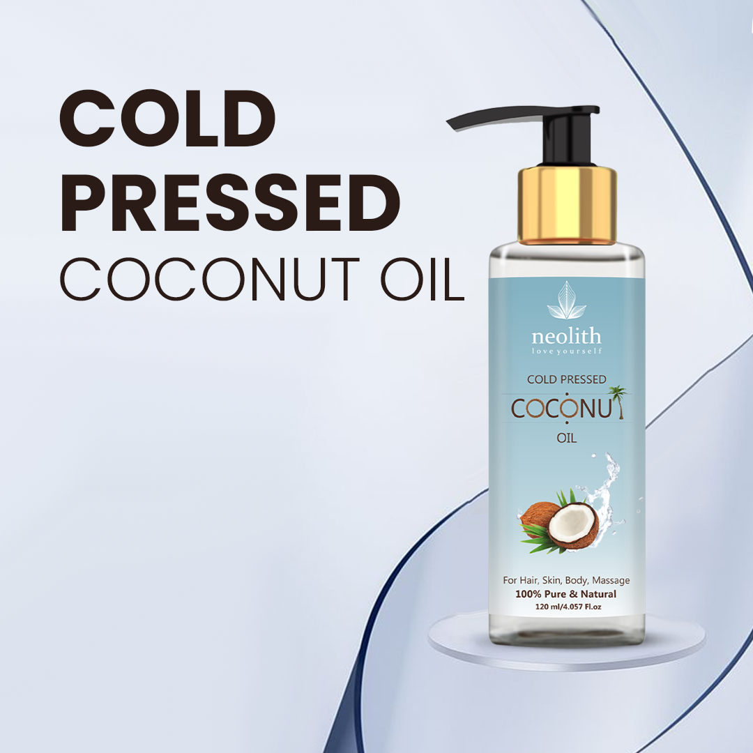 100% Pure Cold Pressed Coconut Oil - 120ml