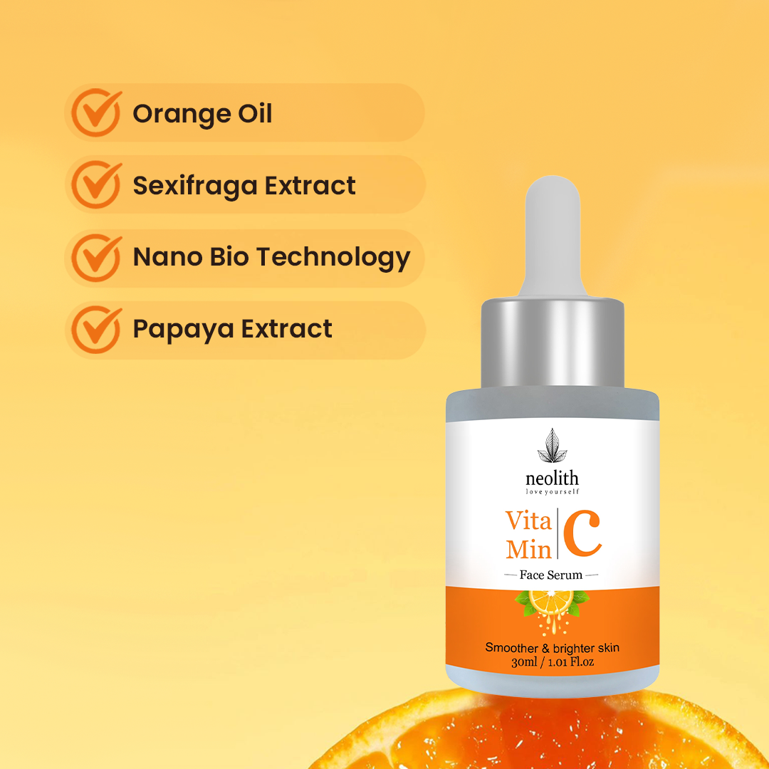 Vitamin C Face Serum with Nano Bio Silver Technology, South Korea - 30ml