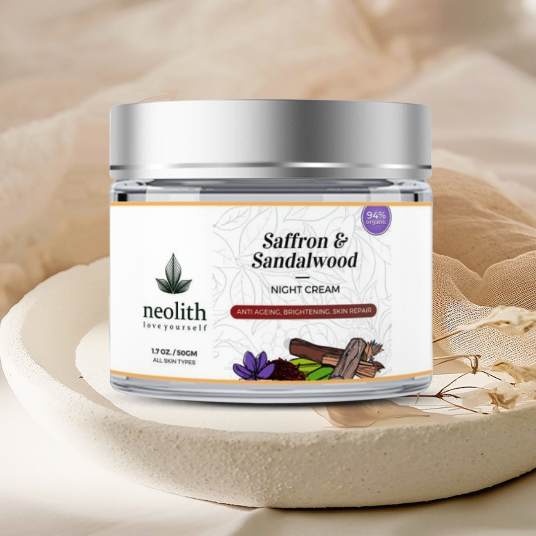 Saffron & Sandalwood Night Cream - 30gm