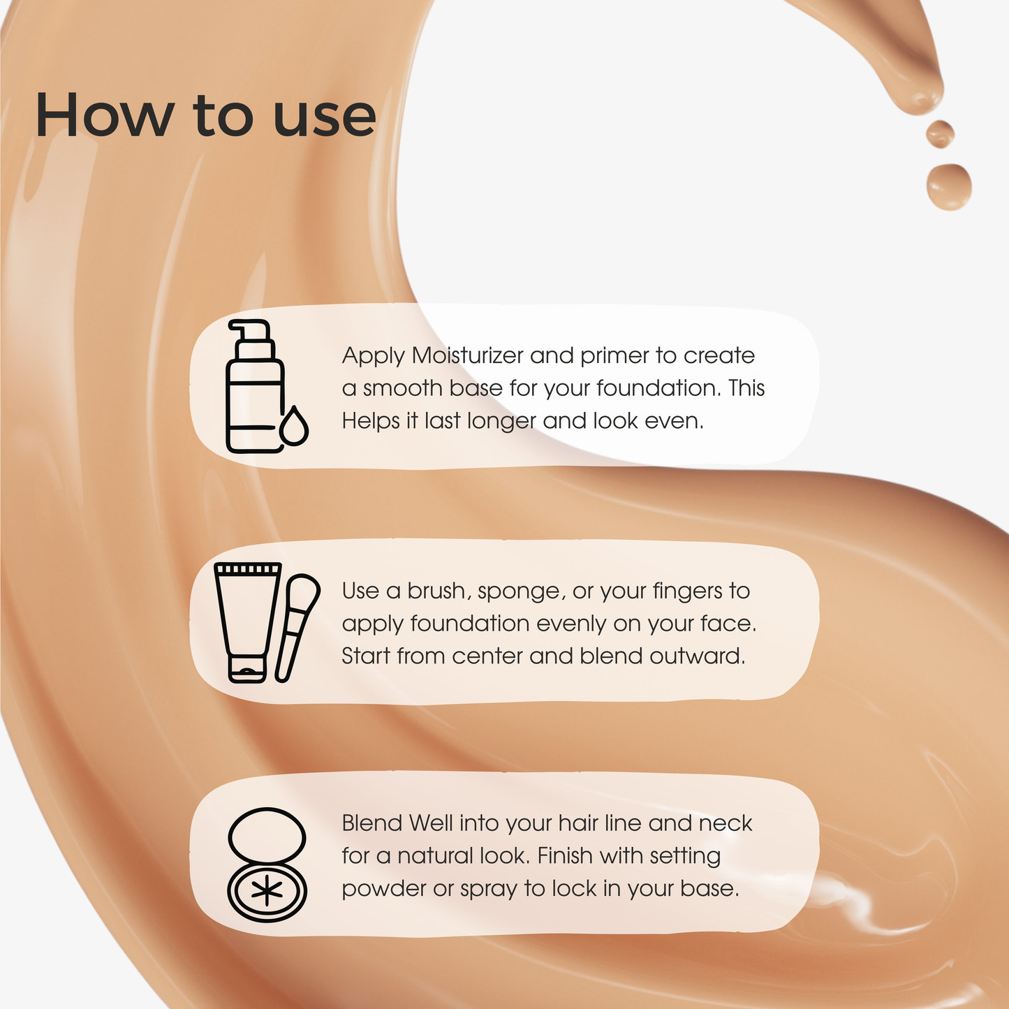 Makeup Foundation with SPF 25