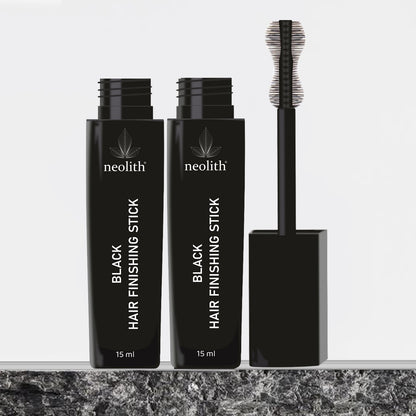 Black Hair  Finishing Stick Set Of 2
