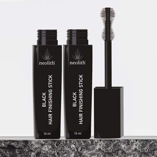 Black Hair  Finishing Stick Set Of 2