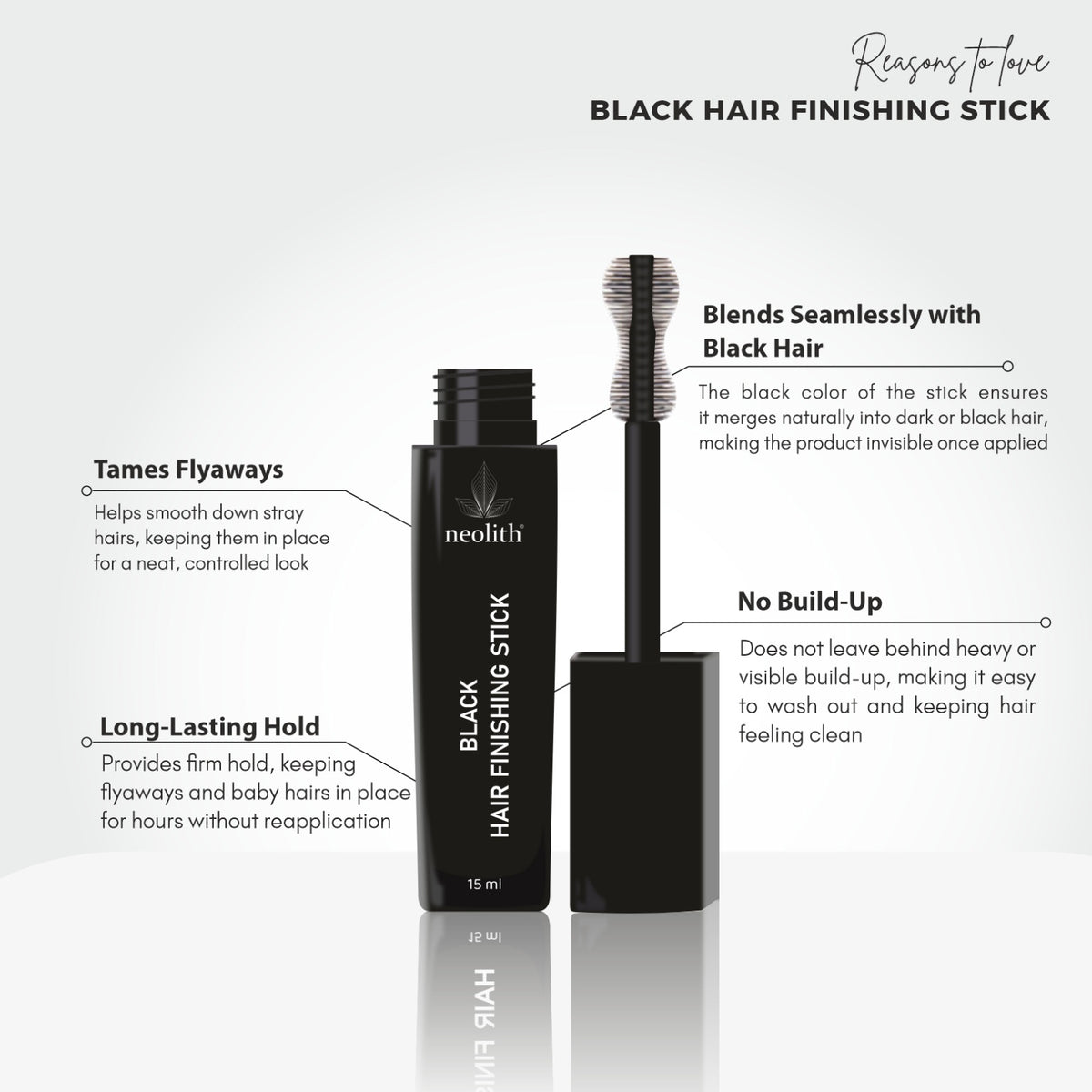 Hair finishing stick