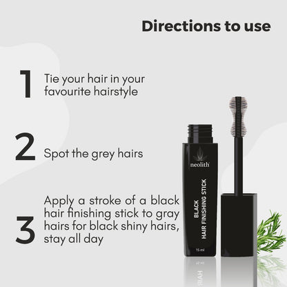 Hair finishing stick