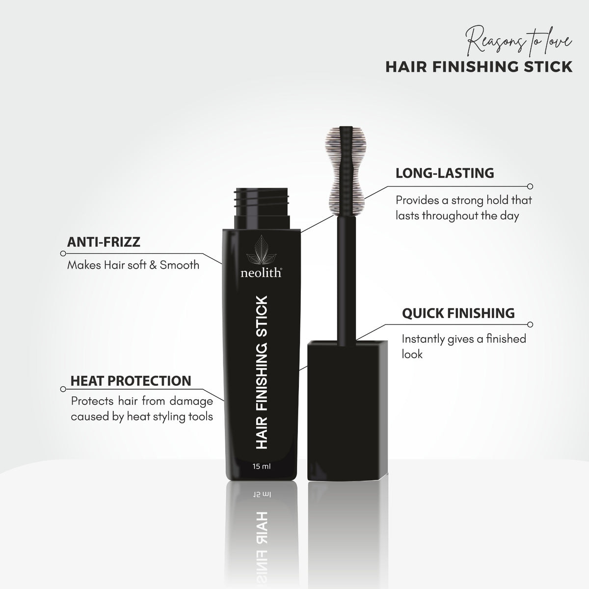 Hair finishing stick