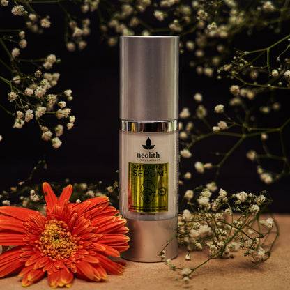 Neolith Anti Acne Serum - with Ginger Root Extract, Grape Fruit Extract, Resin Extract || 94% Organic || No Parabens, Silicon and Mineral Oil -30ml