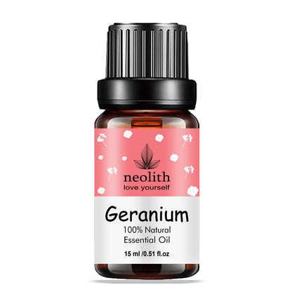Neolith Pure & Natural Rose Essential oil || Therapeutic grade, Steam distilled oil for skin care, Hair care, and Aromatherapy, 15ML