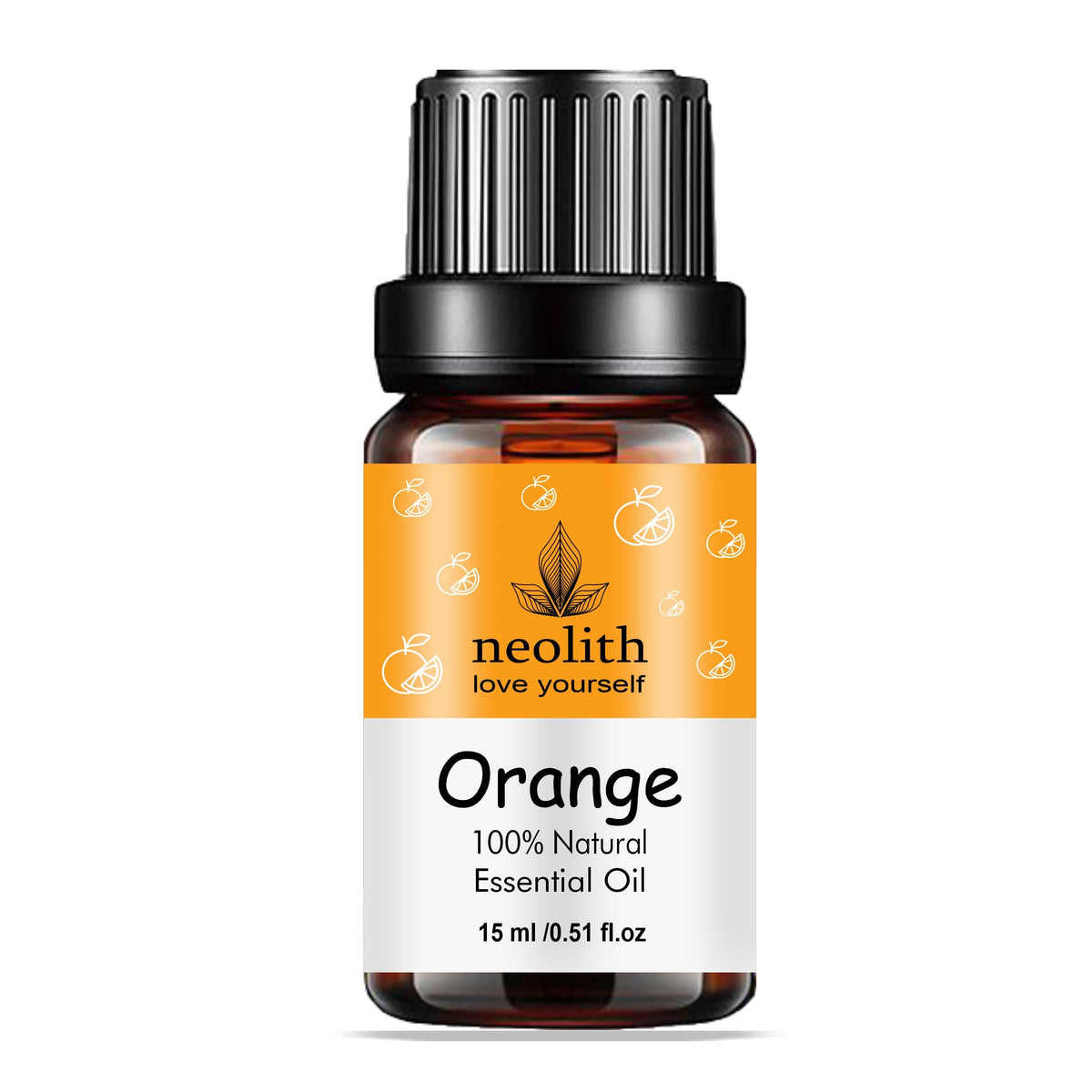 Neolith Orange Essential Oil - Cold Pressed, 100% Pure Aroma, 100% Natural and Undiluted, Therapeutic Grade (15ML)