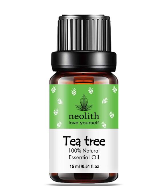 Neolith Australian Tea Tree Essential Oil, 100% NATURAL & PURE, 15ML, FOR ACNE, FACE, SKIN & HAIR