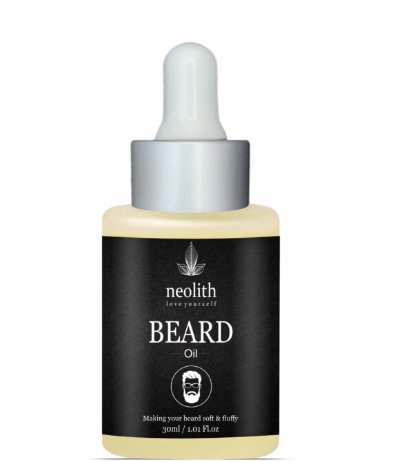 Neolith Premium Beard Oil – 30 ML | Non-greasy, No Weird Smell | No Mineral Oil, Paraben Free, 100% Natural Oils Blend    4.5